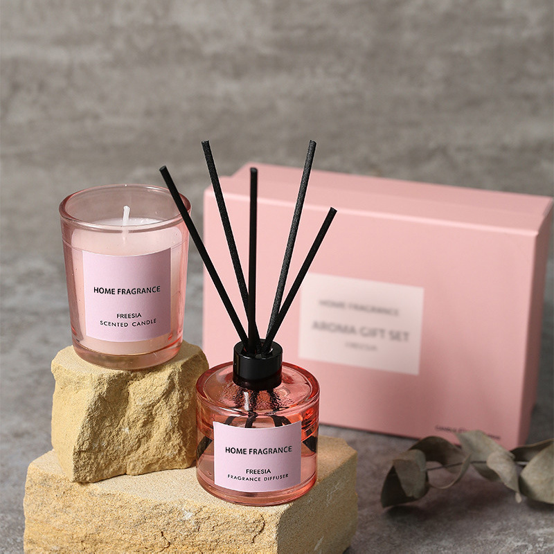 Home Fragrance Diffuser Refills - Premium Reed Diffuser and Candle Gift
