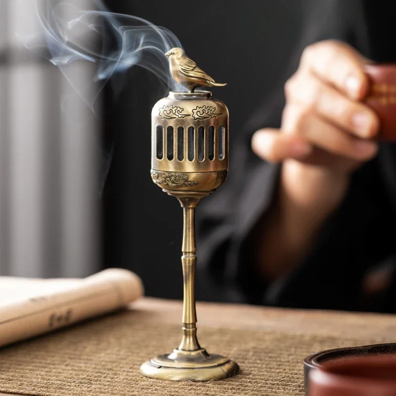 Home Fragrance Incense - Matel Magpie Hollow Lamp Sandalwood Fragrance