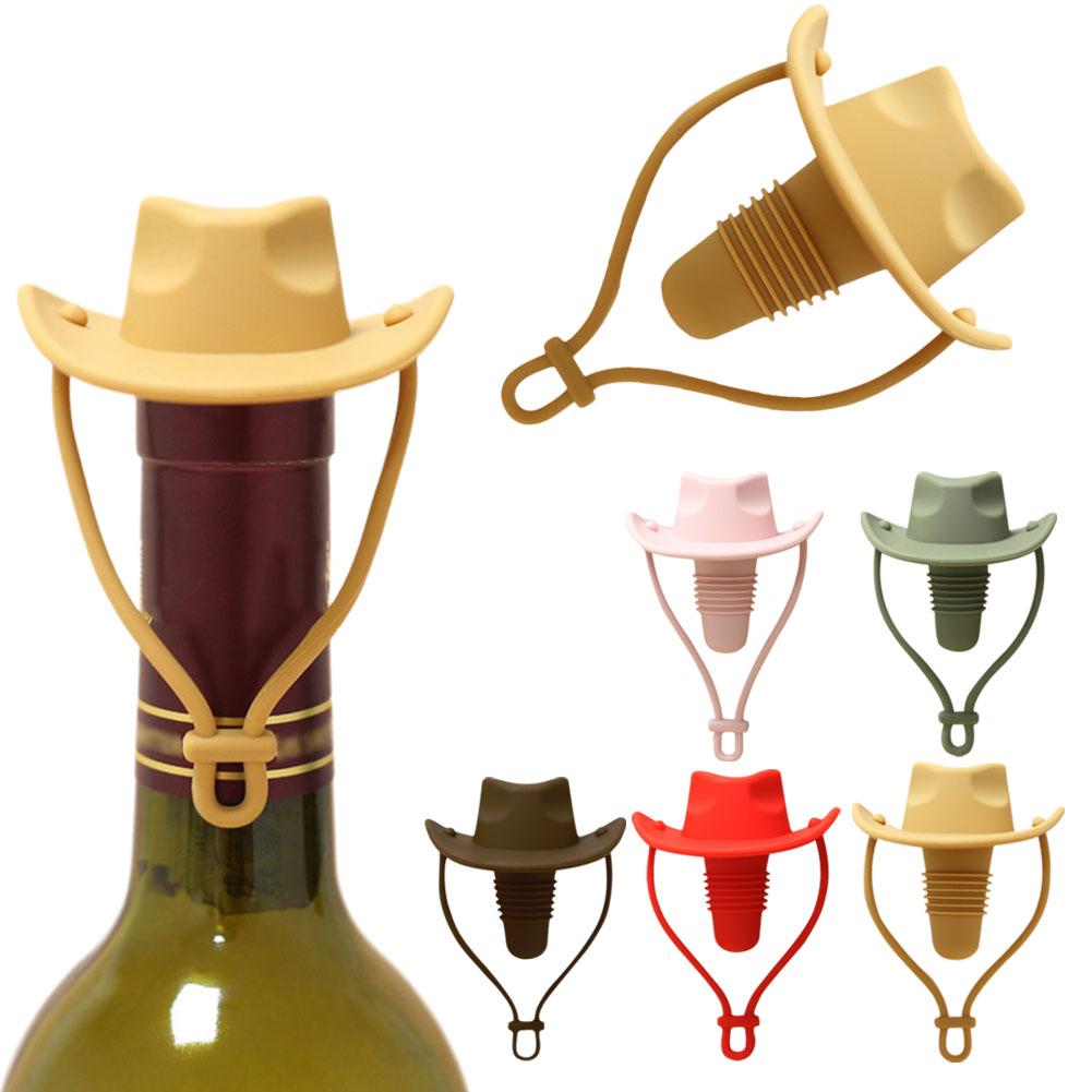 Home Fragrance Red Wine - Silicone Red Wine Stopper Western Cowboy