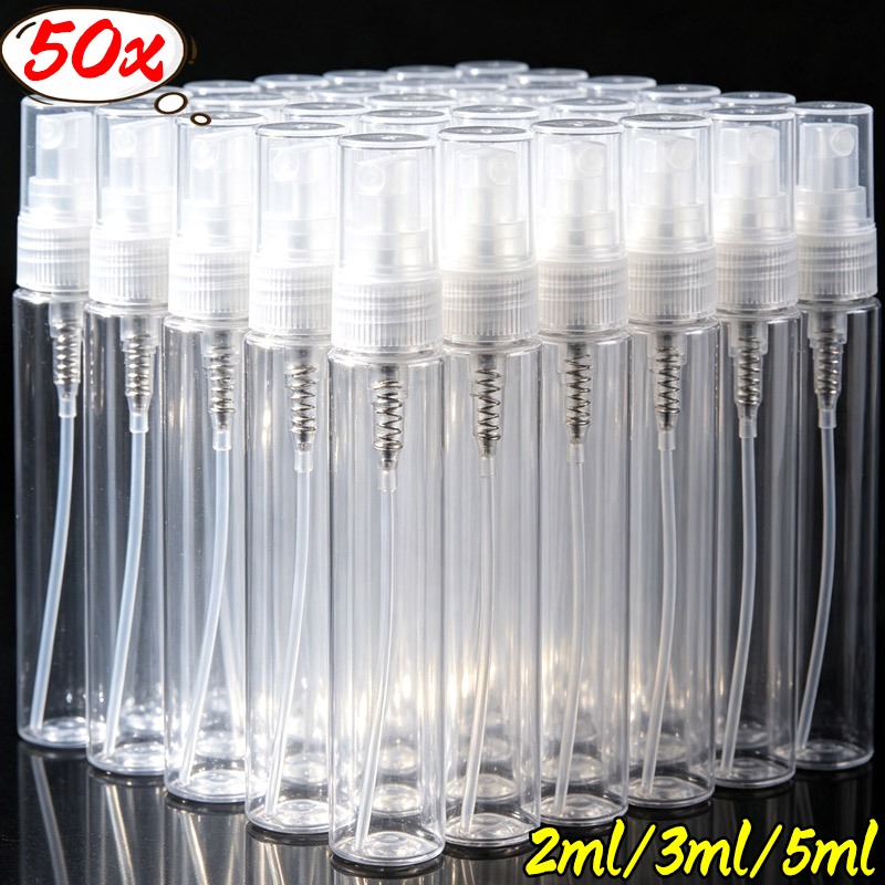 Perfume Atomizer Travel - 50/10x Mini Perfume Spray Bottle Portable