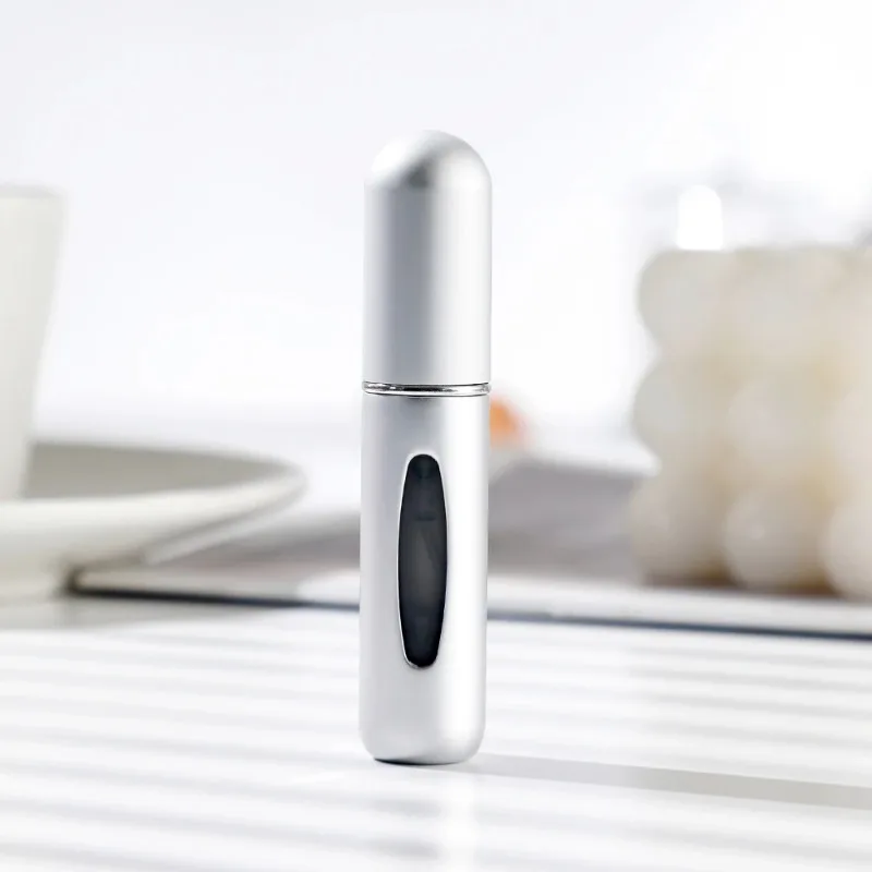 Perfume Atomizer Travel - Portable Refillable Perfume Atomizer, Mini Aluminum