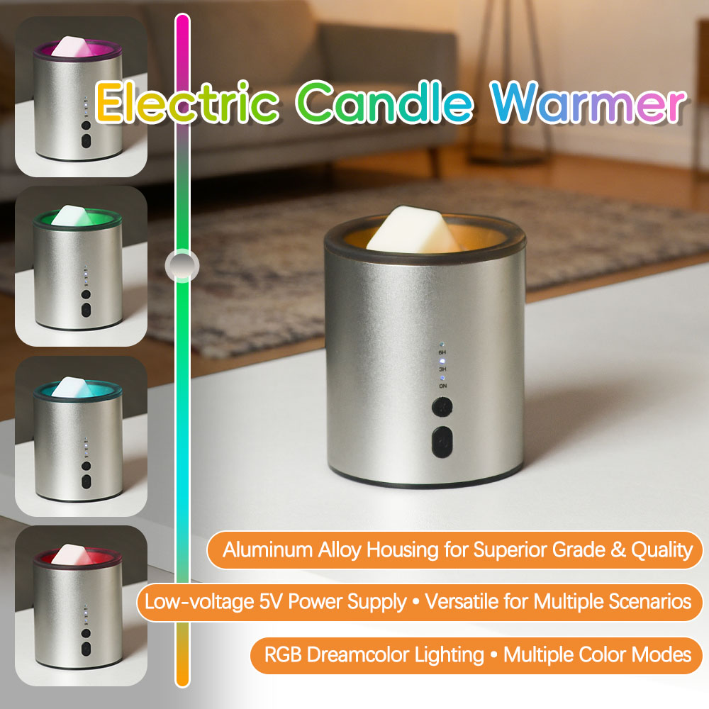 Home Fragrance Incense - Wax Melt Heater Metal Wax Heater