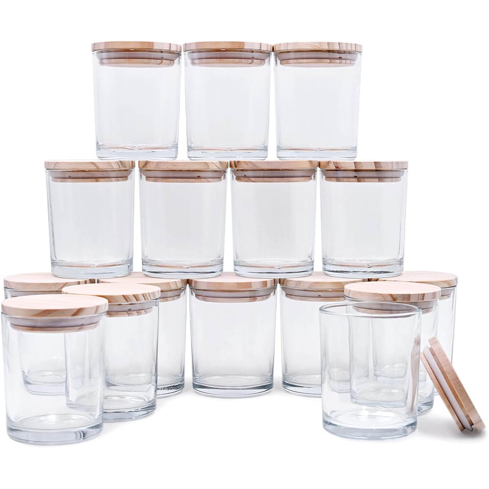 Amber Jar Candle - 200ml Thick Candle Jars for Making