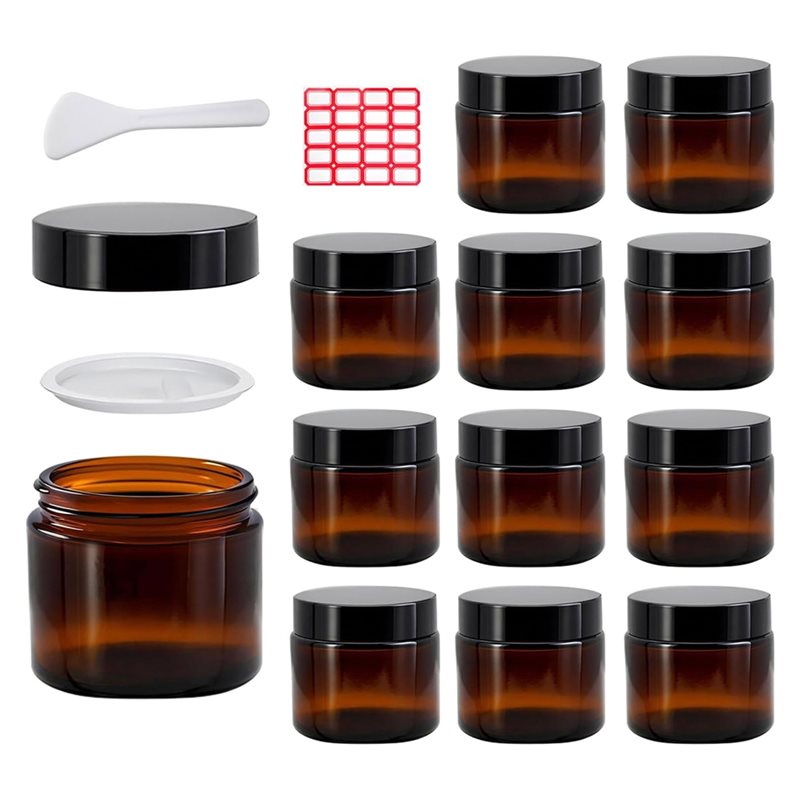 Amber Jar Candle - 【PARTY DAY】For Homemade Cosmetic Candles, Balms,