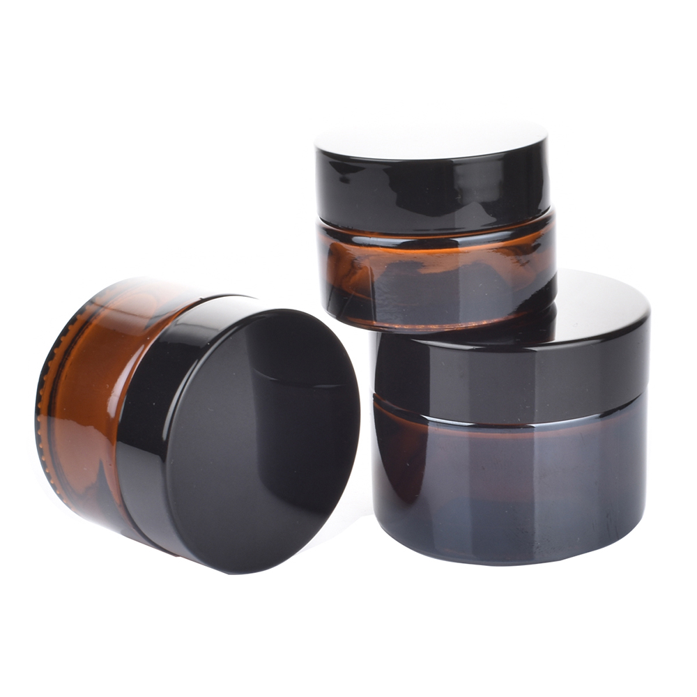 Amber Jar Candle - Amber Glass Jar Light Proof Skincare