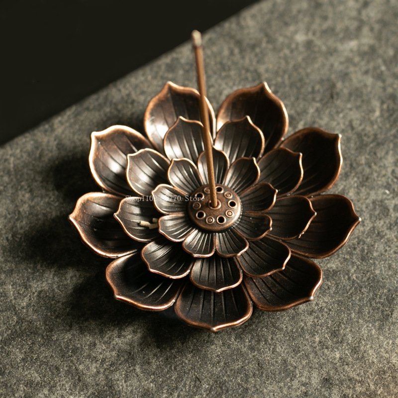 Alloy Line Incense Burner Lotu - đánh giá và giá Home Fragrance Incense