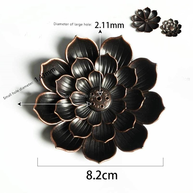 Alloy Line Incense Burner Lotu - đánh giá và giá Home Fragrance Incense