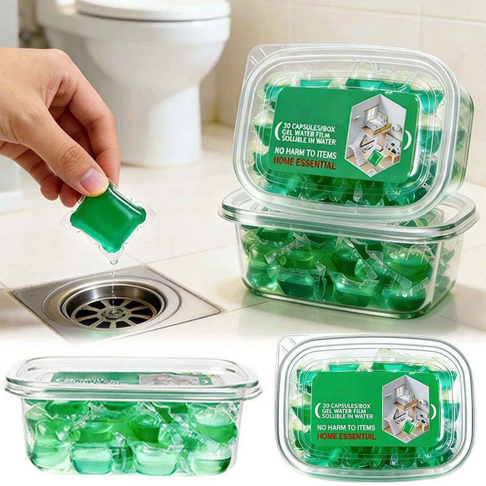 30PCS Odor Removal Sewer Clean - đánh giá và giá Gel Air Freshener