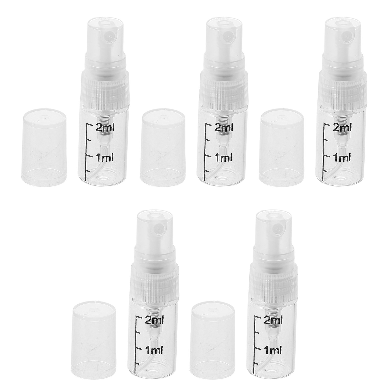5Pcs Clear Glass Portable Spra - đánh giá và giá Perfume Atomizer Travel