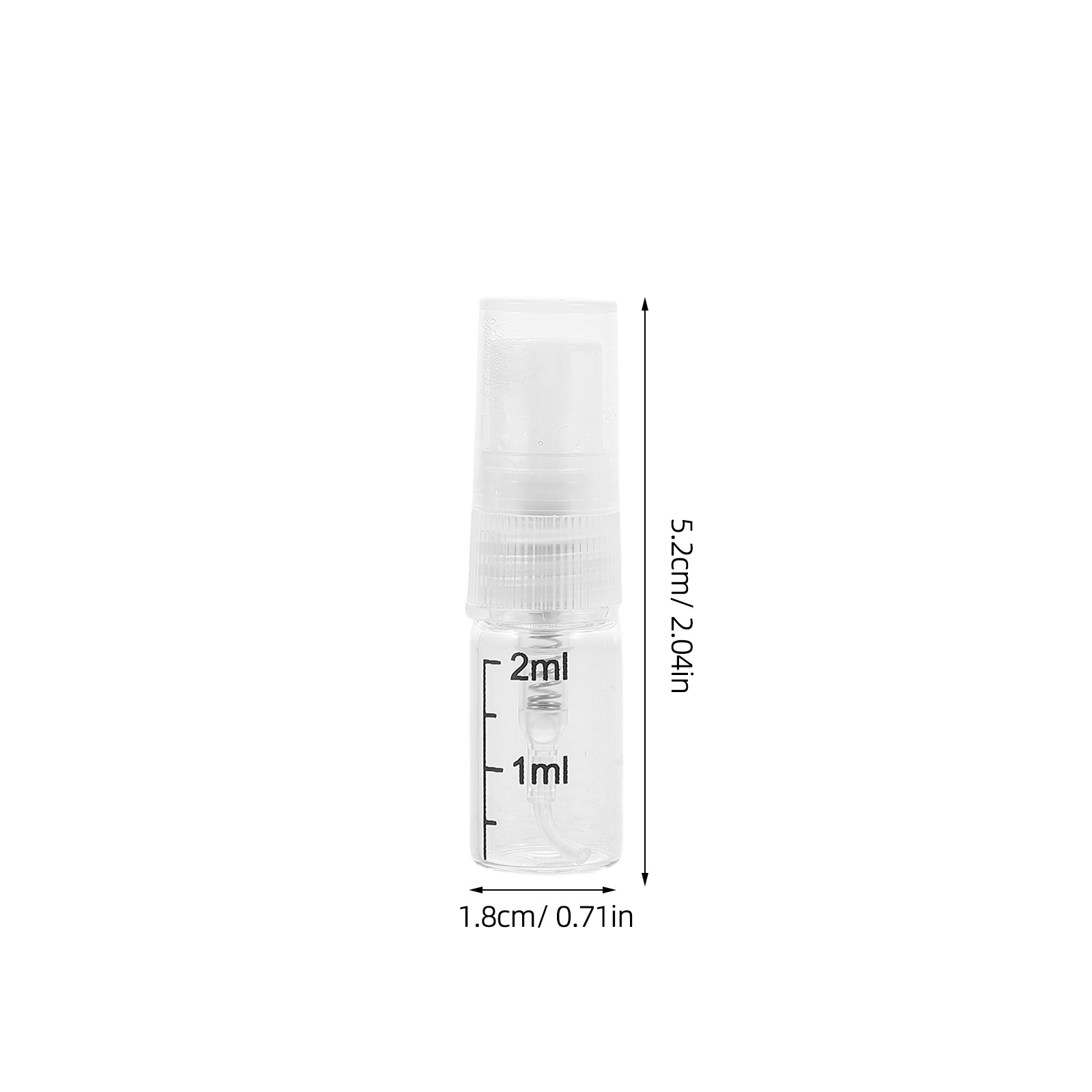 5Pcs Clear Glass Portable Spra - đánh giá và giá Perfume Atomizer Travel