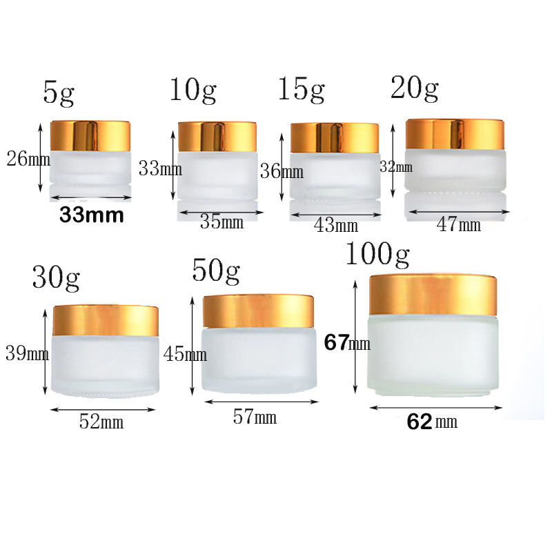 5Pcs 5g-100g Mini Amber Round  - đánh giá và giá Amber Jar Candle