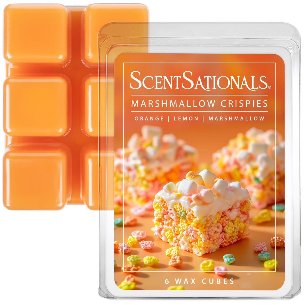 Marshmallow Crispy Scented Wax - đánh giá và giá Home Fragrance Wax Melts