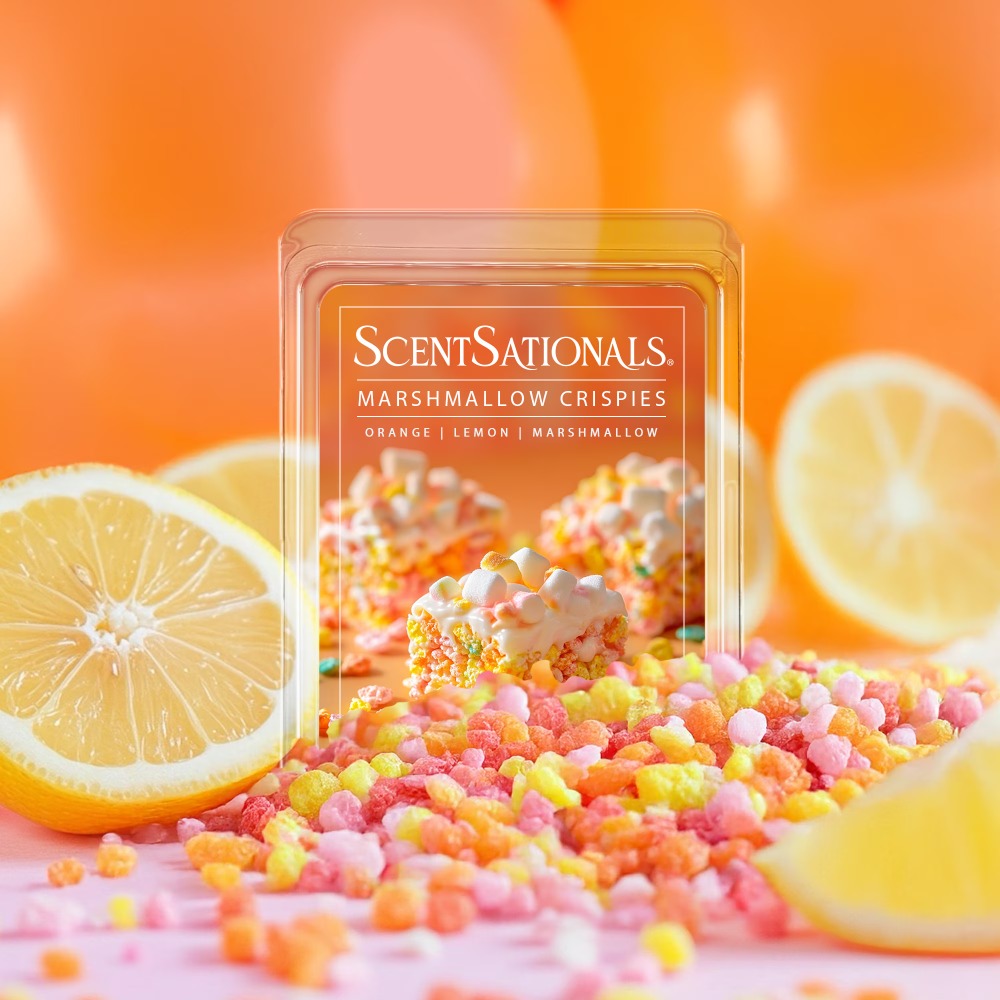 Marshmallow Crispy Scented Wax - đánh giá và giá Home Fragrance Wax Melts