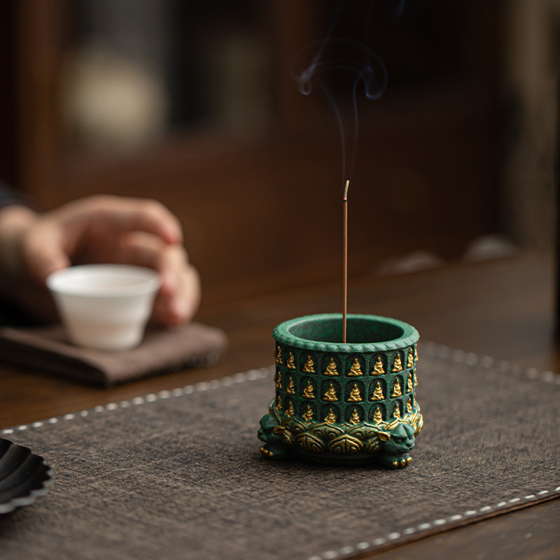 Blue sand stone thousand Buddh - đánh giá và giá Home Fragrance Incense