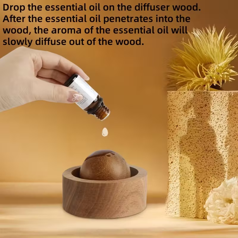 Rotating Wooden Aroma Diffuser - đánh giá và giá Home Fragrance M&S Disinfectant Hack