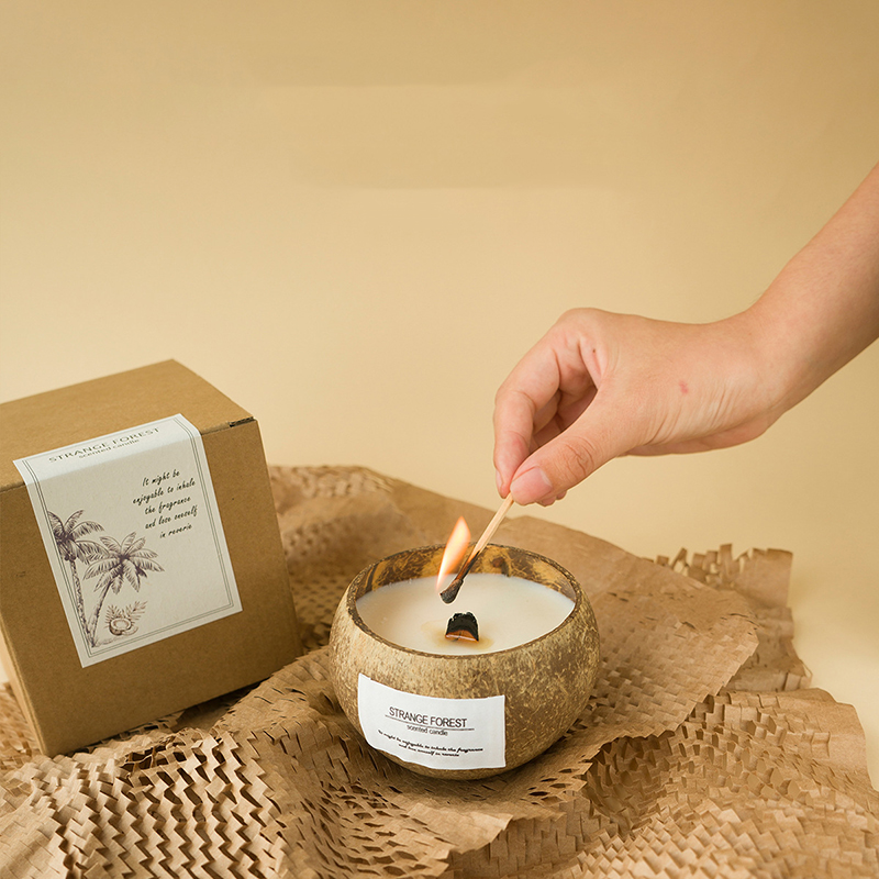 Coconut Shell Aromatherapy Can - đánh giá và giá Home Fragrance Wax Melts