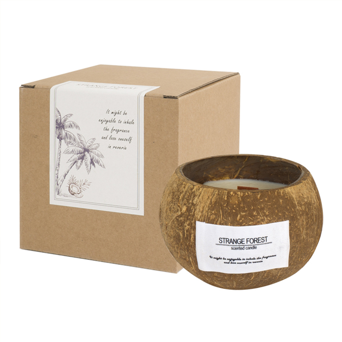 Coconut Shell Aromatherapy Can - đánh giá và giá Home Fragrance Wax Melts