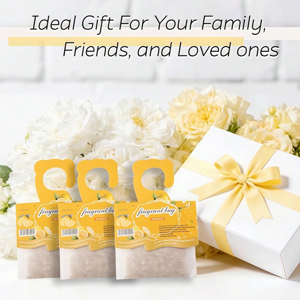 Hanging Lemon Scented Sachets, - đánh giá và giá Home Fragrance M&S Disinfectant Hack