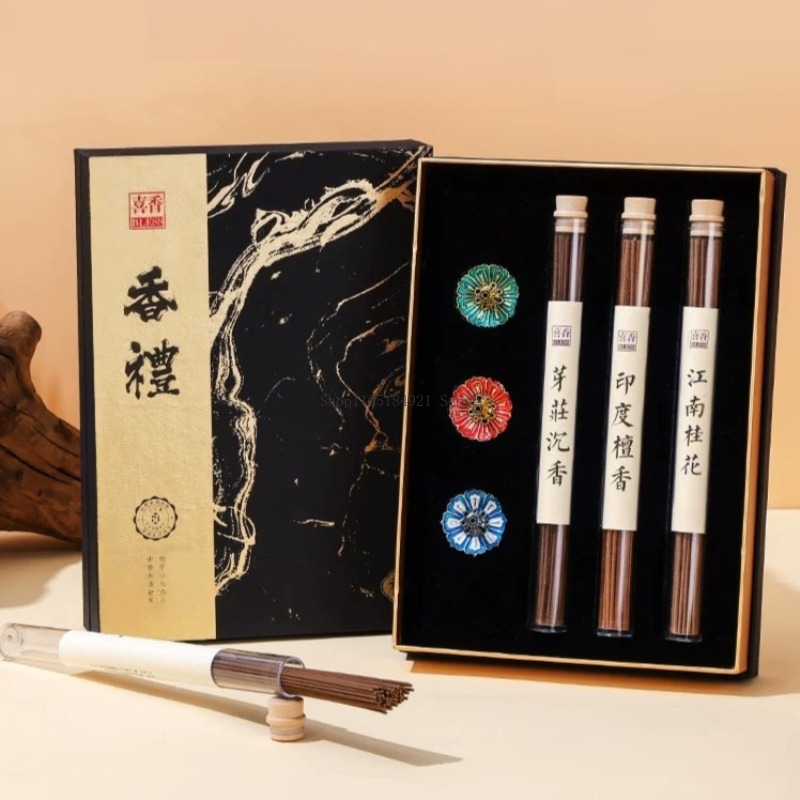 Gift Box Line Incense Set Natu - đánh giá và giá Home Fragrance Incense