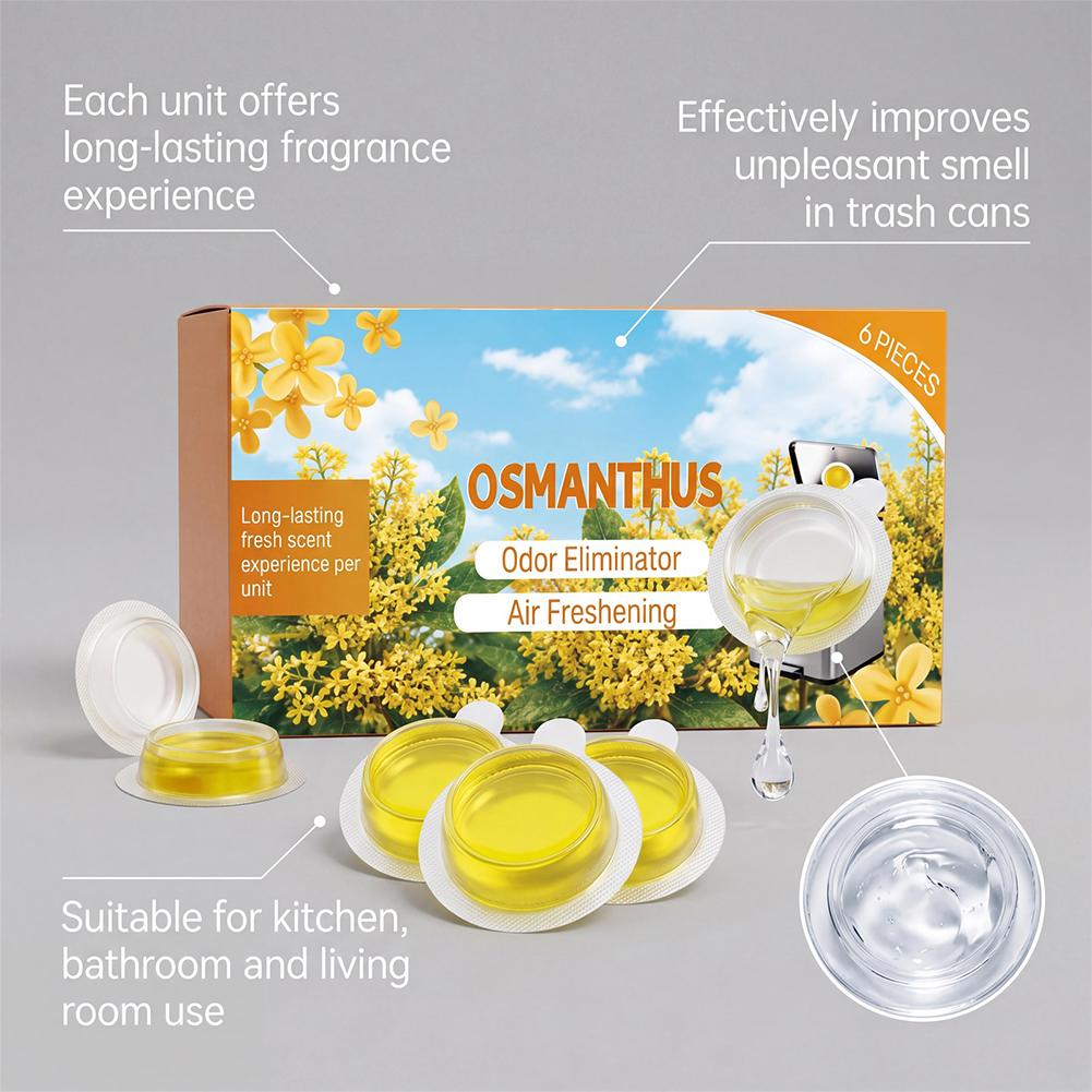 6 Pack Osmanthus Lavender Scen - đánh giá và giá Gel Air Freshener