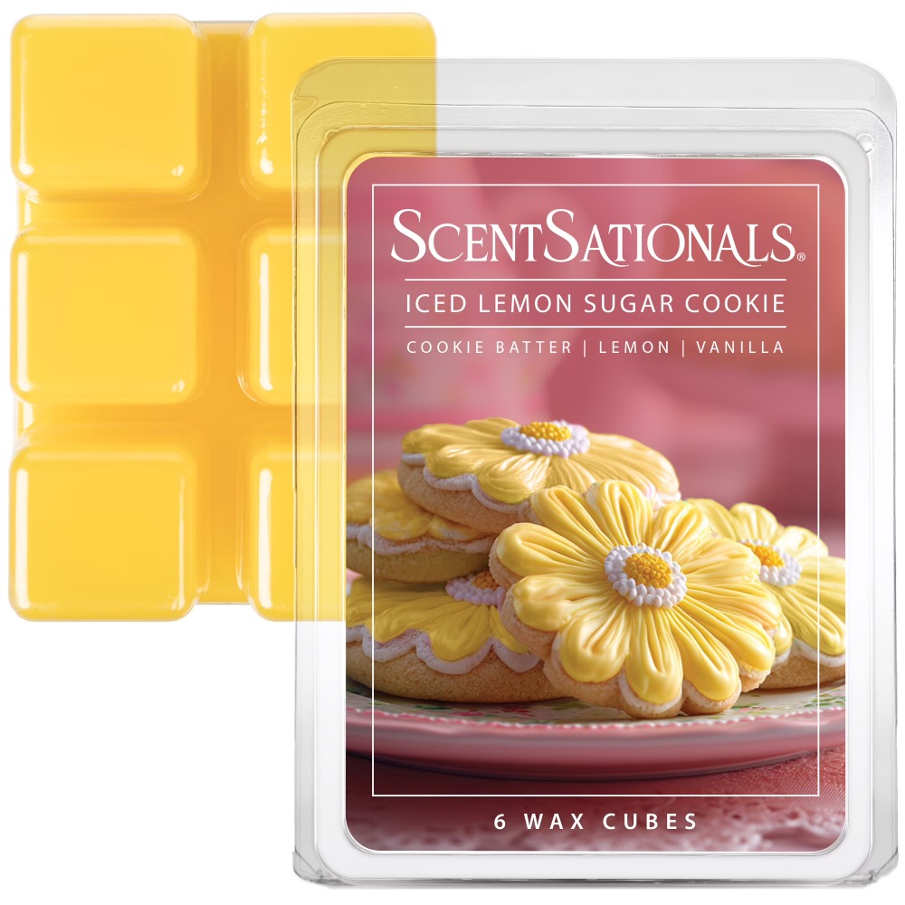 Iced Lemon Sugar Cookie Scente - đánh giá và giá Home Fragrance Wax Melts