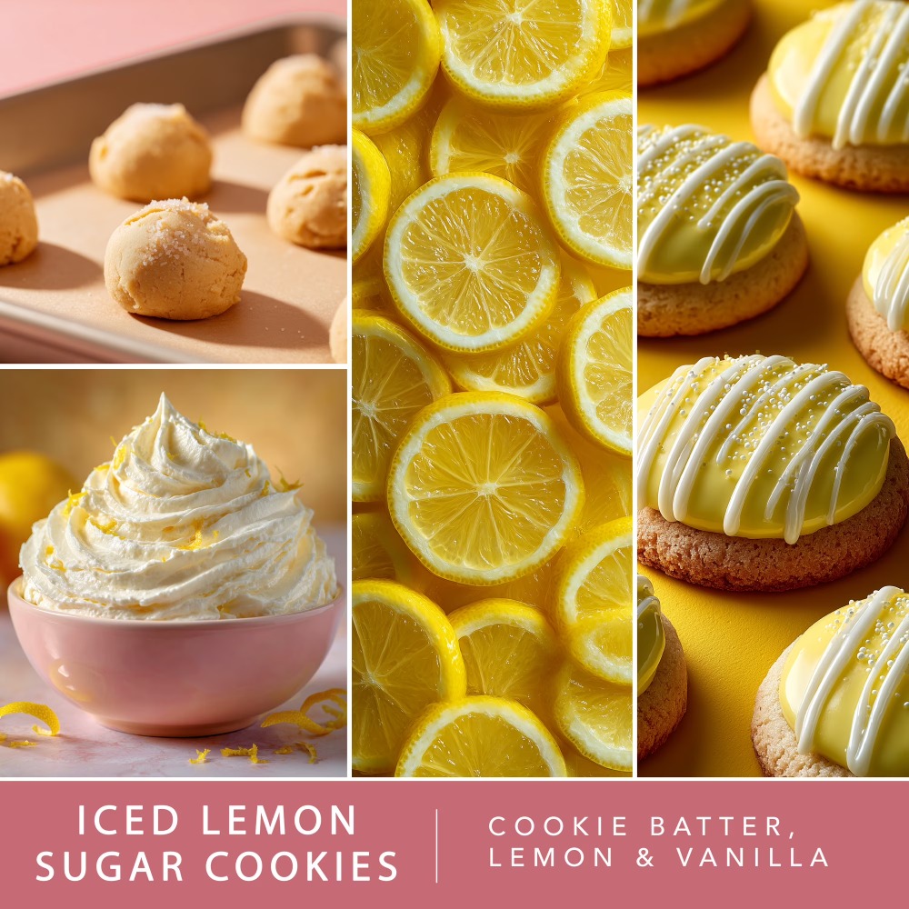 Iced Lemon Sugar Cookie Scente - đánh giá và giá Home Fragrance Wax Melts
