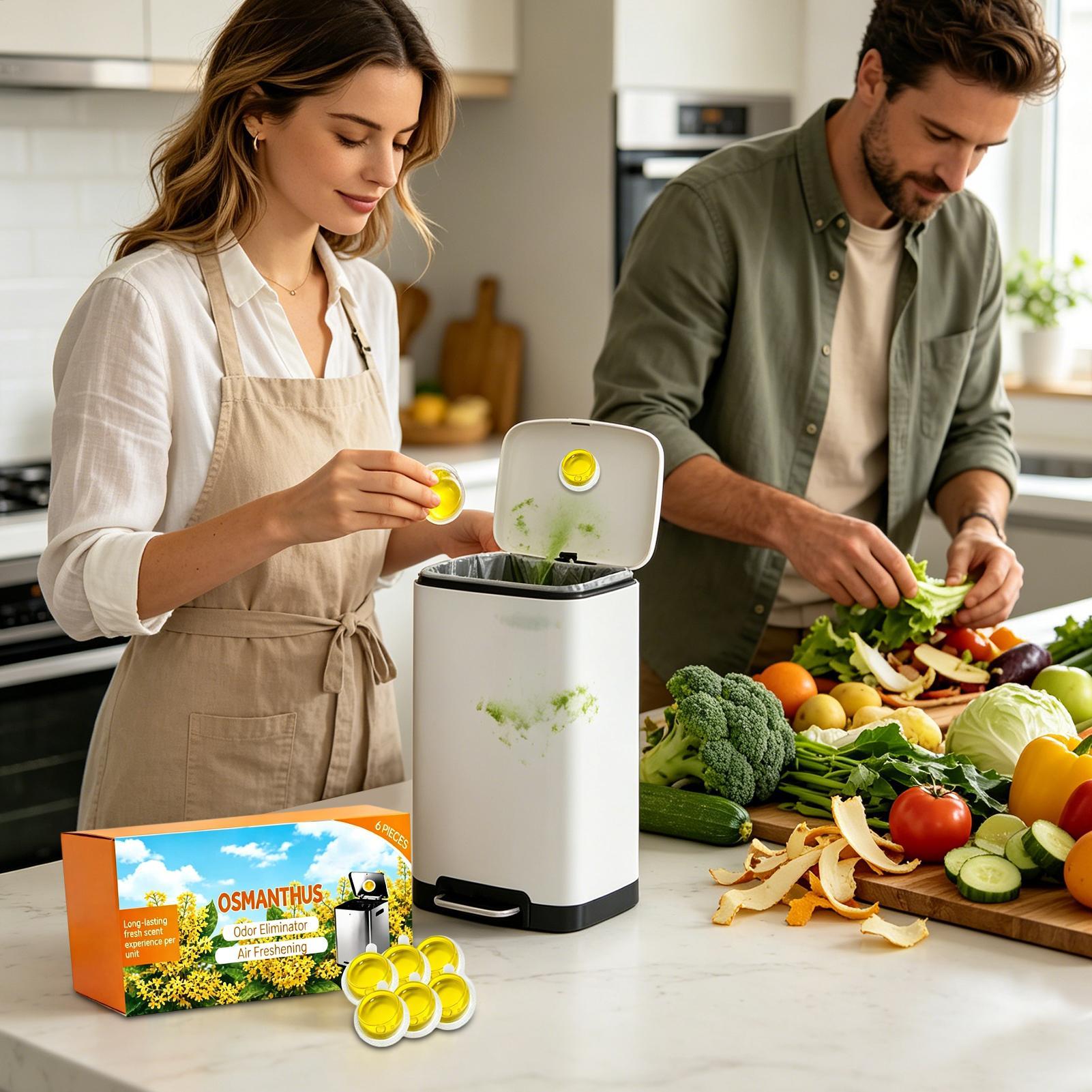 6PC Garbage Can Deodorizer, Lo - đánh giá và giá Home Fragrance Gel