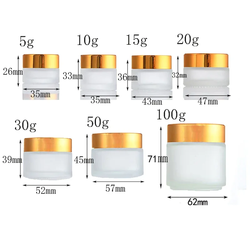 5Pcs 5g-100g Mini Amber Round  - đánh giá và giá Amber Jar Candle