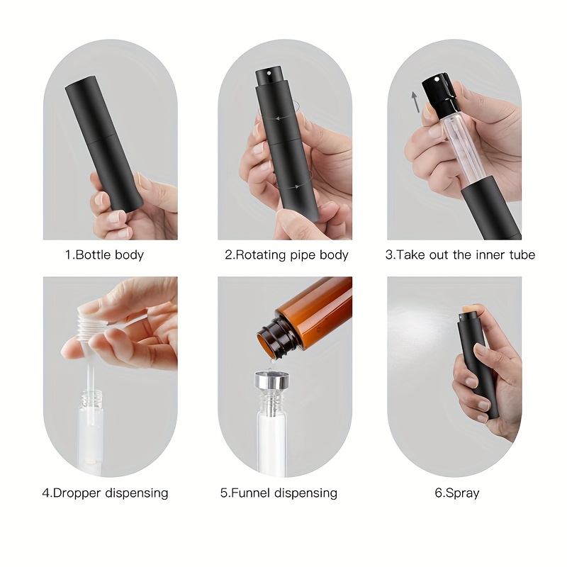 3 Travel 10ml Perfume Spray Bo - đánh giá và giá Perfume Atomizer Travel