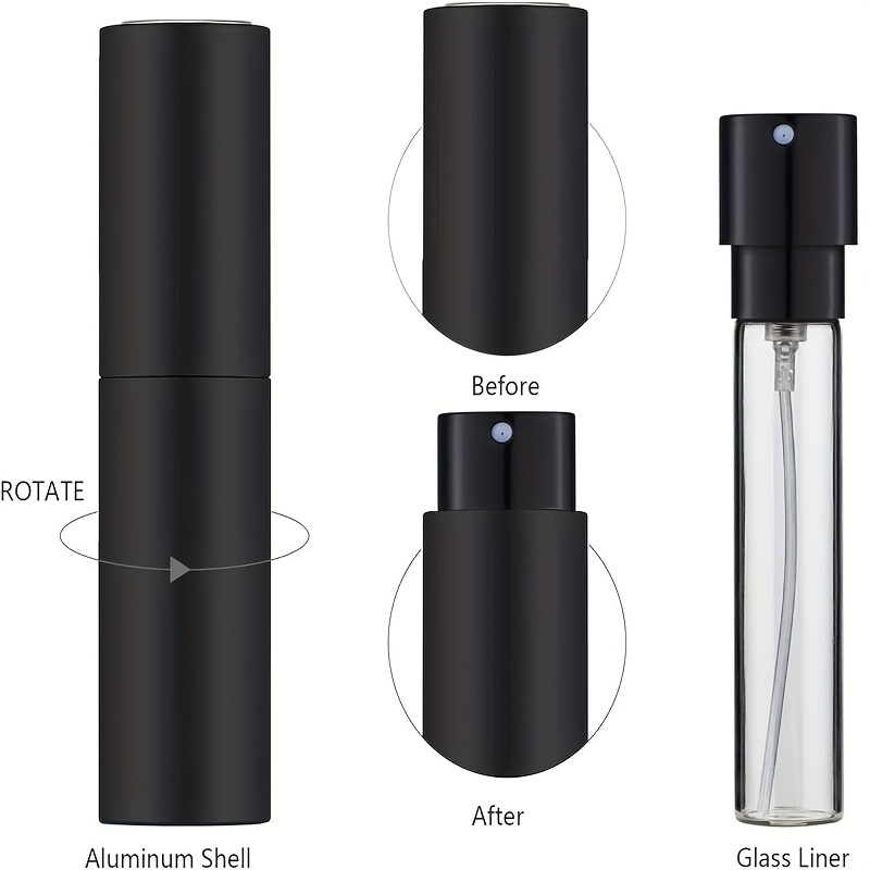 3 Travel 10ml Perfume Spray Bo - đánh giá và giá Perfume Atomizer Travel